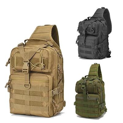 Wodoodporna torba podsiodłowa z kamuflażu z tkaniny Oxford, fotograficzna torba crossbody, outdoorowa taktyczna torba na ramię, duża torba na klatkę piersiową
