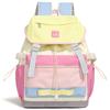 Travel Backpack Color Contrast Backpack Large Capacity Lightweight Student Schoolbag