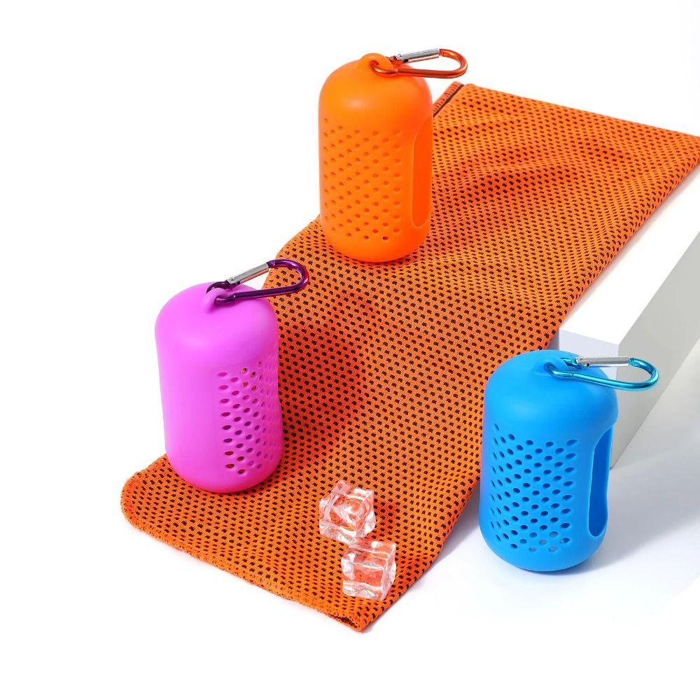 Quick Drying Wrapped Cold Towel Portable Fitness Cool Towel Sports Cold Towel  Beach Accessories