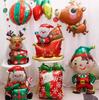 Large Aluminum Foil Christmas Tree Balloon Decoration for Events and Mall Layouts