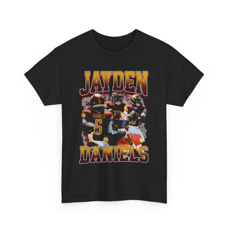 Jayden Daniels Vintage Bootleg Style Shirt Jayden Daniels Shirt Unisex shirt L