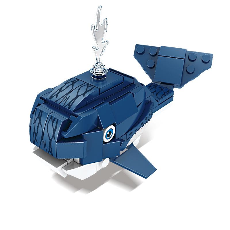 

Новые морские животные строительные блоки модель лобстер животное головоломка сборка мелких частиц детские игрушки наука и образование подарки No box