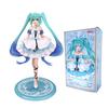 Hot Hatsune Miku Anime figure Pink dress Sakura Miku  Ver PVC model action toys Cherry pink  blossom collect decoration gift