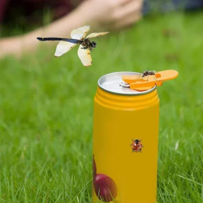 6Pcs/Set Easy Can Opener Bottle Opener Plastic Drink Lid Random Color Easy To Use Kitchen Tool Accessories Cool Gadgets