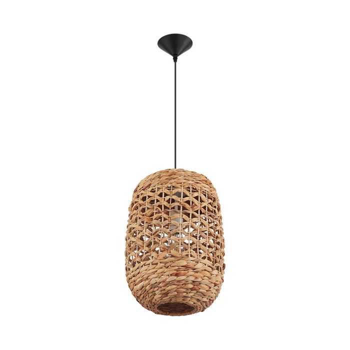 Suspension décorative - BRAYTRON - BV02-00034 - Rotin naturel - 1xE27 - 23W - IP20