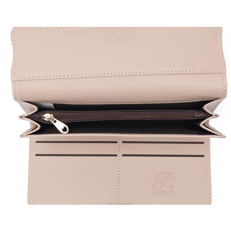 Wallet Women's Folding Zero Wallet Card Bag Student Long Wallet