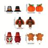 5/25PCS Thanksgiving-Themed Silicone Beads Set, Perfect for DIY Crafting Keychains, Necklaces, Bracelets & More