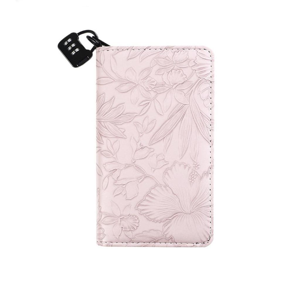 Wallet Storage Saving Money Binder PU Leather Account Book Planner Organizer  New Year's Gift