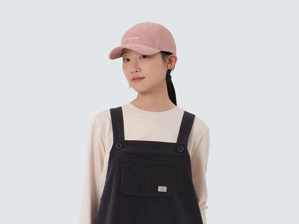Snow Peak Corduroy Ball Cap Light Size S GS-S25FUFBC63, Headwear, Cap, Hat, Men's/Women's, Pink,