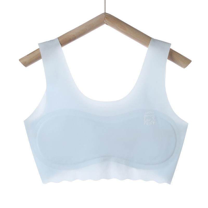 

Teen Girls Sports Bra and Underwear Set for Middle and High School Students XL [95-110 kg] синій