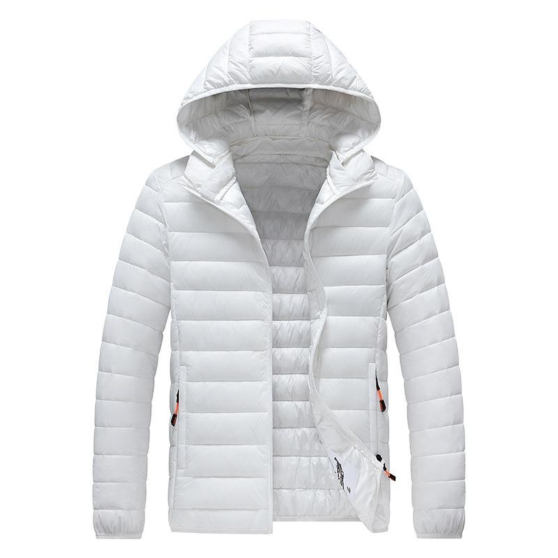 Padded-on Men's Winter Coat Slim and Light Padded Jacket Light and Thin Large Size Multi-color Down Padded Clothes Men Supply