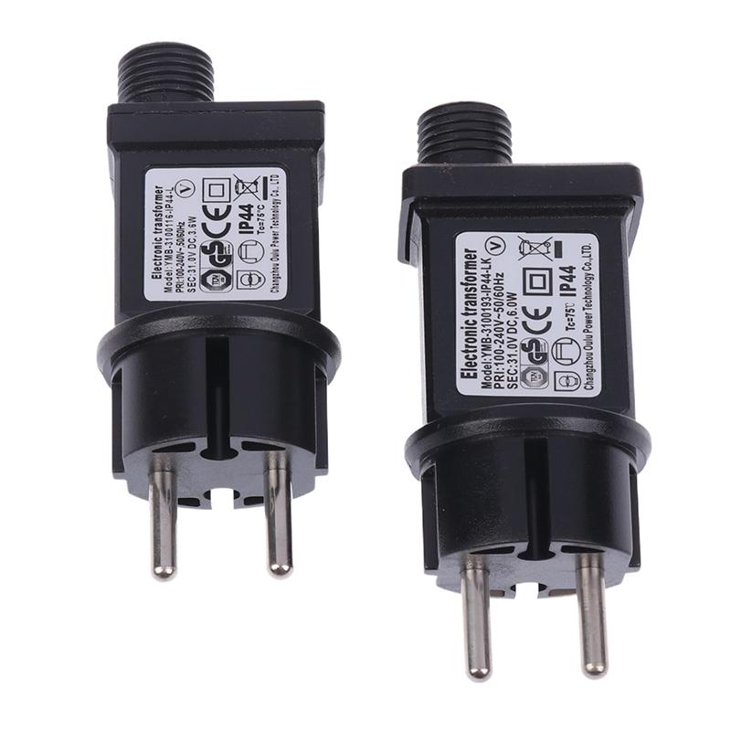 EU Zástrčka AC 220V Na 31V DC 6W 8 Funkční SELV LED Ovladač Lamp Spínací Adaptér Vodotěsný IP44 Laserové Osvětlení Evropa Napájecí Zdroj