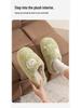 Winter Cartoon Fuzzy Slippers: Cute Plush Indoor Cotton Slippers for Women and Men