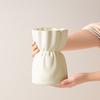 Solid Color Water Cultivation Vase Plastic Flower Arrangement Vase Creative Bouquet Vase