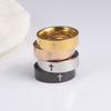 Cazador Edelstahl Supernatural Cross Man Ring Christian Jesus Christus Paar Ringe für Frauen Schmuck Jubiläumsgeschenk Neu
