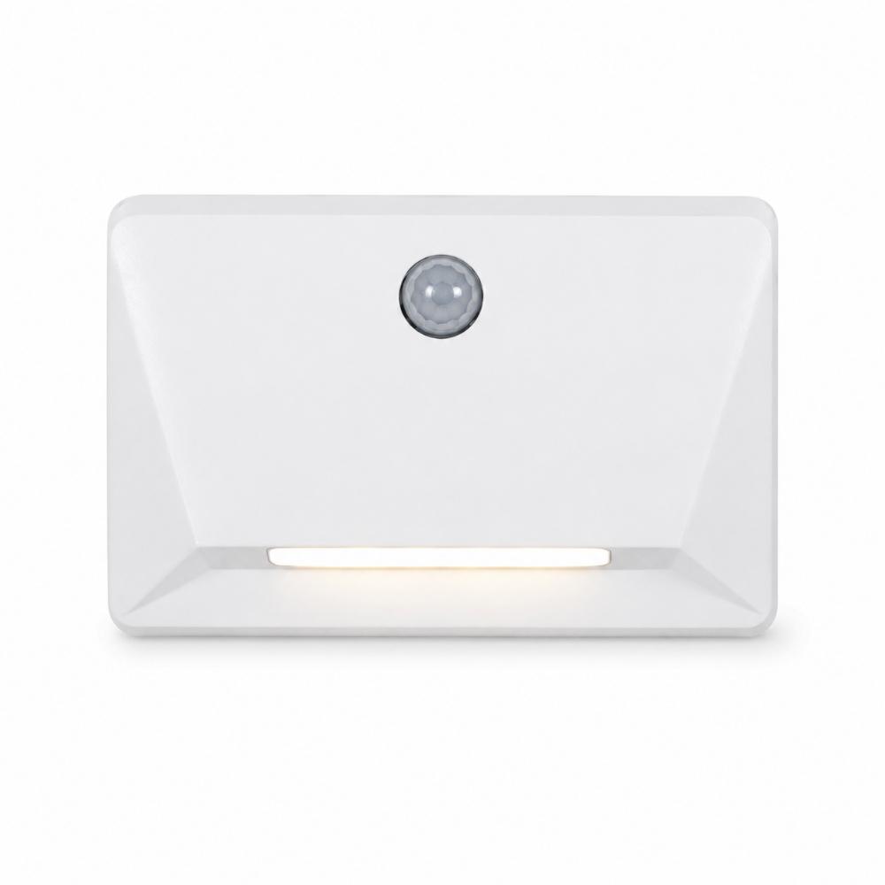 Rechargeable Motion Sensor Night Light with Linked Multi-Light Activation, 3000K Warm Light, Magnetic Mount for Hallway and Stairs