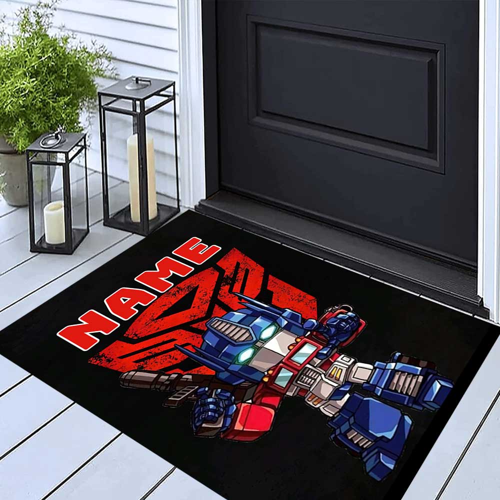 Transformers Fans (26) Customize your name rug, office chair cushion, home bedroom living room gift.