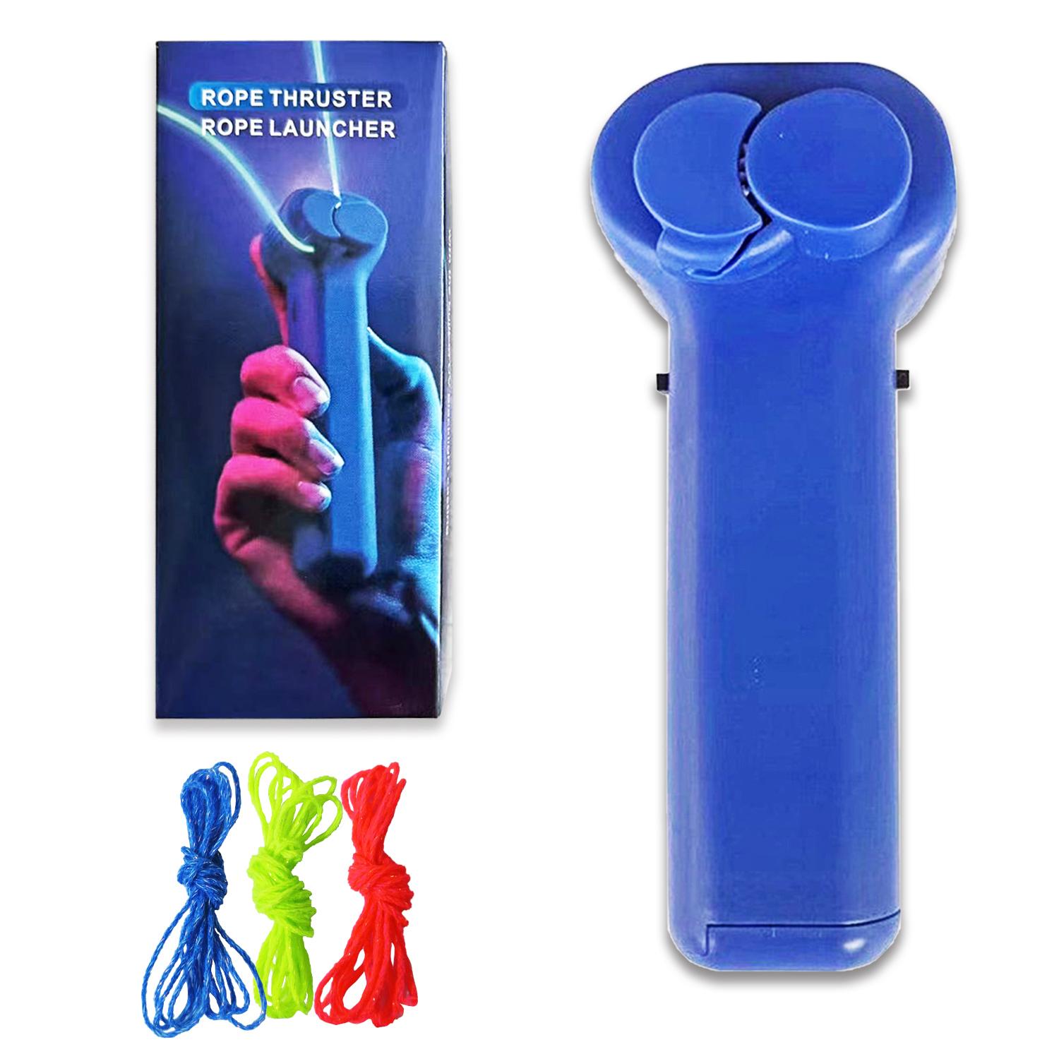 

Запускалка мотузки Fidget Toy, Мотузка, що світиться в темряві, Крутий стрілок, Ідеальні подарунки на день народження синій