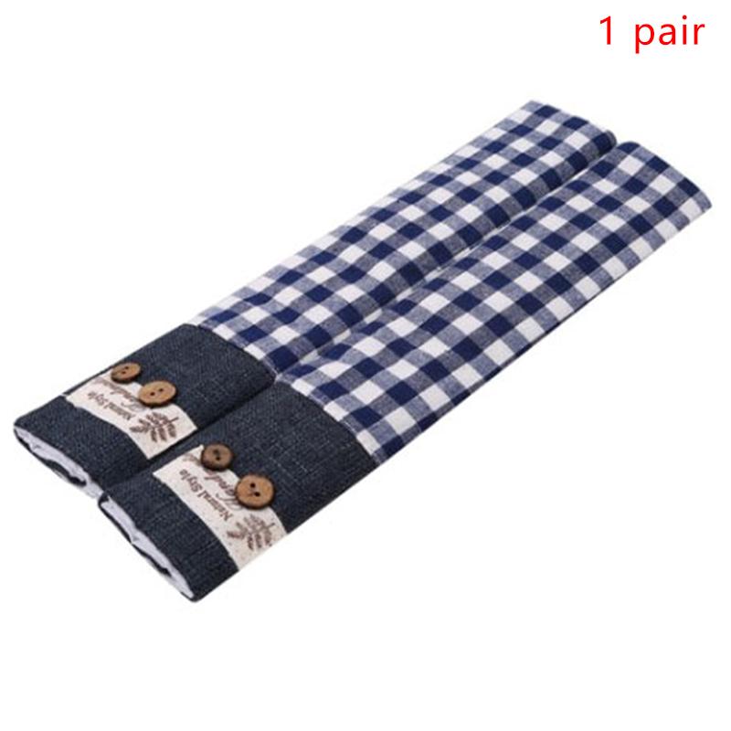 

Чехол на ручку из ткани Чехол на ручку двери Ручка холодильника Перчатки Аксессуары для дома синий