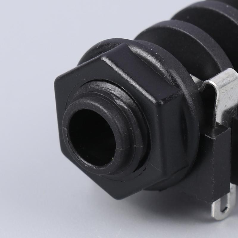 Rean Trs Stereo 6.35Mm Metal Female Jack 3 Pole Nys230 Audio Panel Mounting Socket 1/4" Ts Mono Jack Pcb Socket Nys215