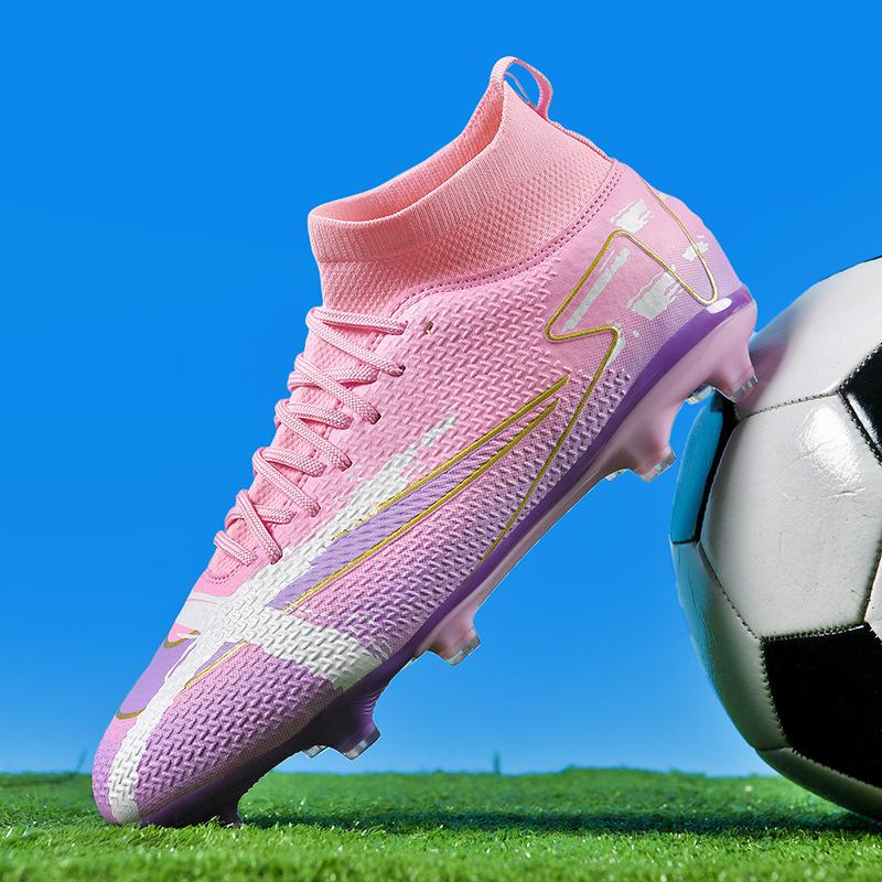 

Large size children s football shoes male adolescent students female TF broken nails AG long nails competition training sports shoes 33