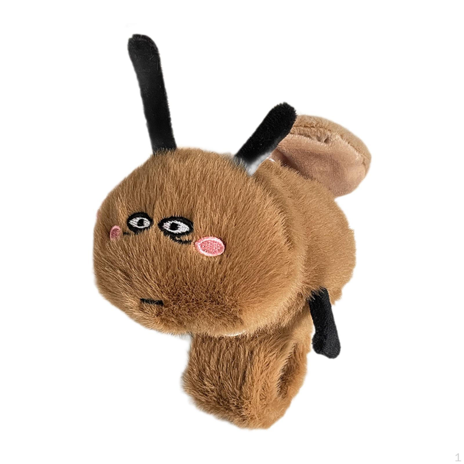 

Плюшевый браслет с изображением животных, подарок для детей и взрослых black white eyes