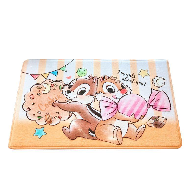 

Ultra-soft Absorbent Mickey And Stitch Plush Mat For Bathroom And Bedroom Floors Chip Dale
