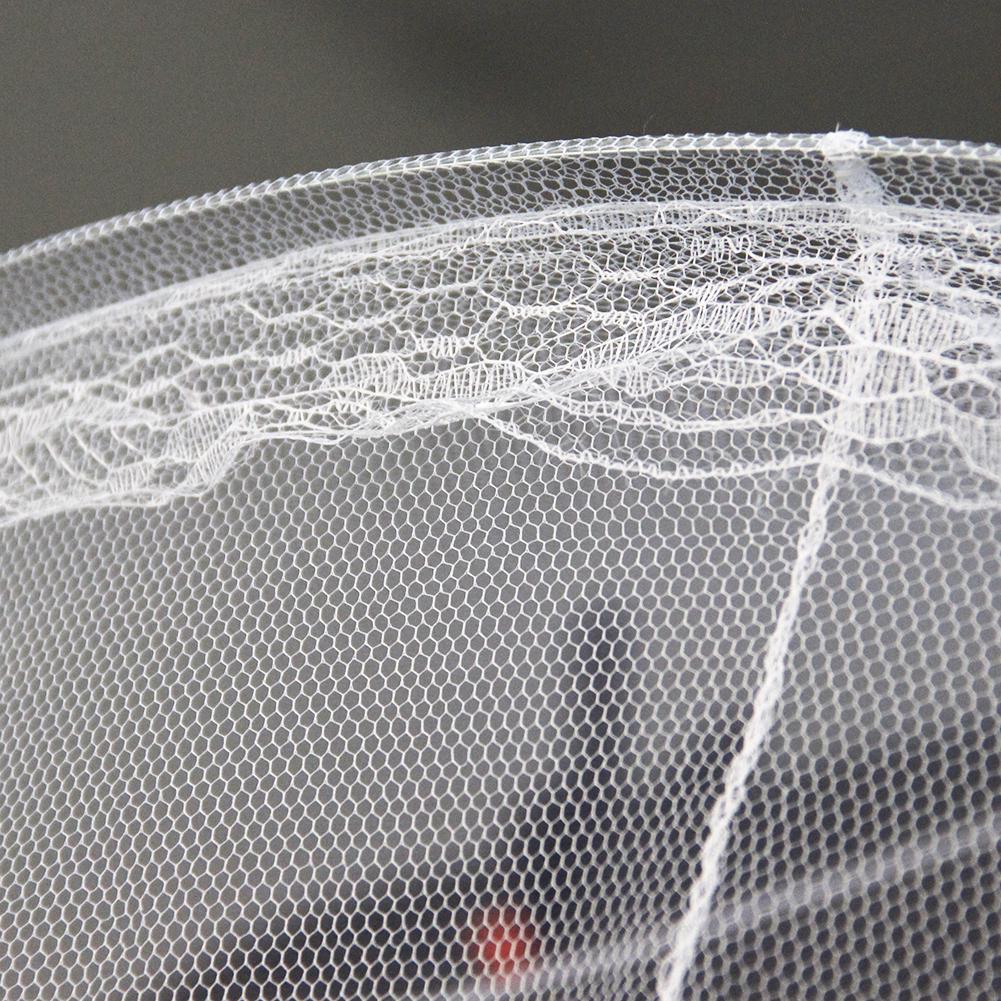 Summer Mosquito Net for Double Bed Curtains Canopy Lace Net Netting Dome Bed Tent White Elegant Home Textile Bedroom Decor