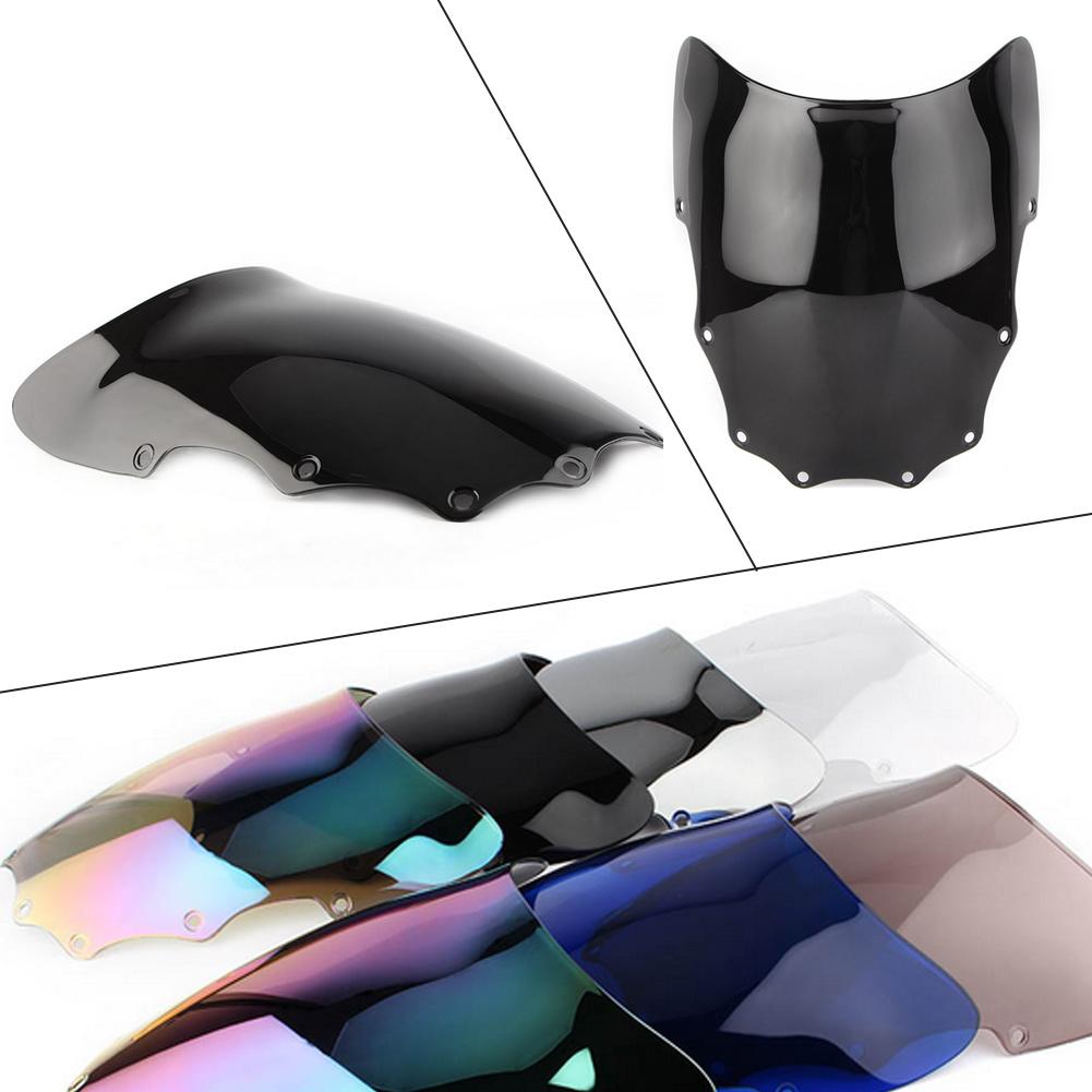 Windshield For Kawasaki EX500 EX 500 Ninja 500R 1987-2009 Double Bubble WindScreen Motorcycle Accessories Fairing Deflector