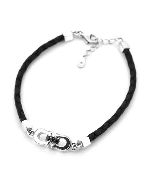 

Lionheart LH LUCK Horseshoe Leather Bracelet
