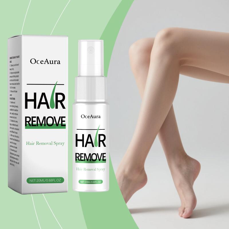 Body Depilatory Spray for Men and Women Gentle Nourishing Moisturizing Soft Skin Quick Hair Removal Home Use