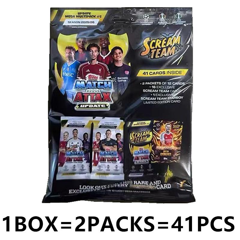TOPPS 2025/2026 UCC Match Attax  Standard Starter Pack Yamal and Ice Cole Palmer Football Star Card Fan Collection  Full Box