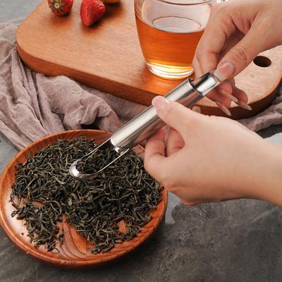 Tea Infuser Premium Reusable Rust-Free Food Grade Fine Mesh Filter Stainless Steel Tea Stick Strainer for Loose Leaf Tea