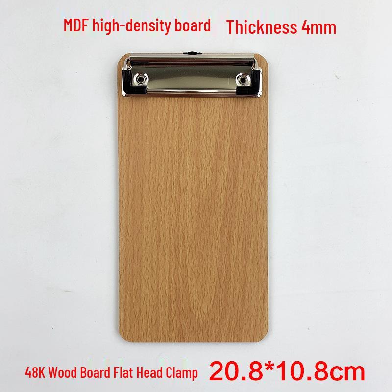A4 Clipboard with Pen Holder, A5 Writing Pad, A3 Wooden Menu Holder, Cardboard Stationery Board