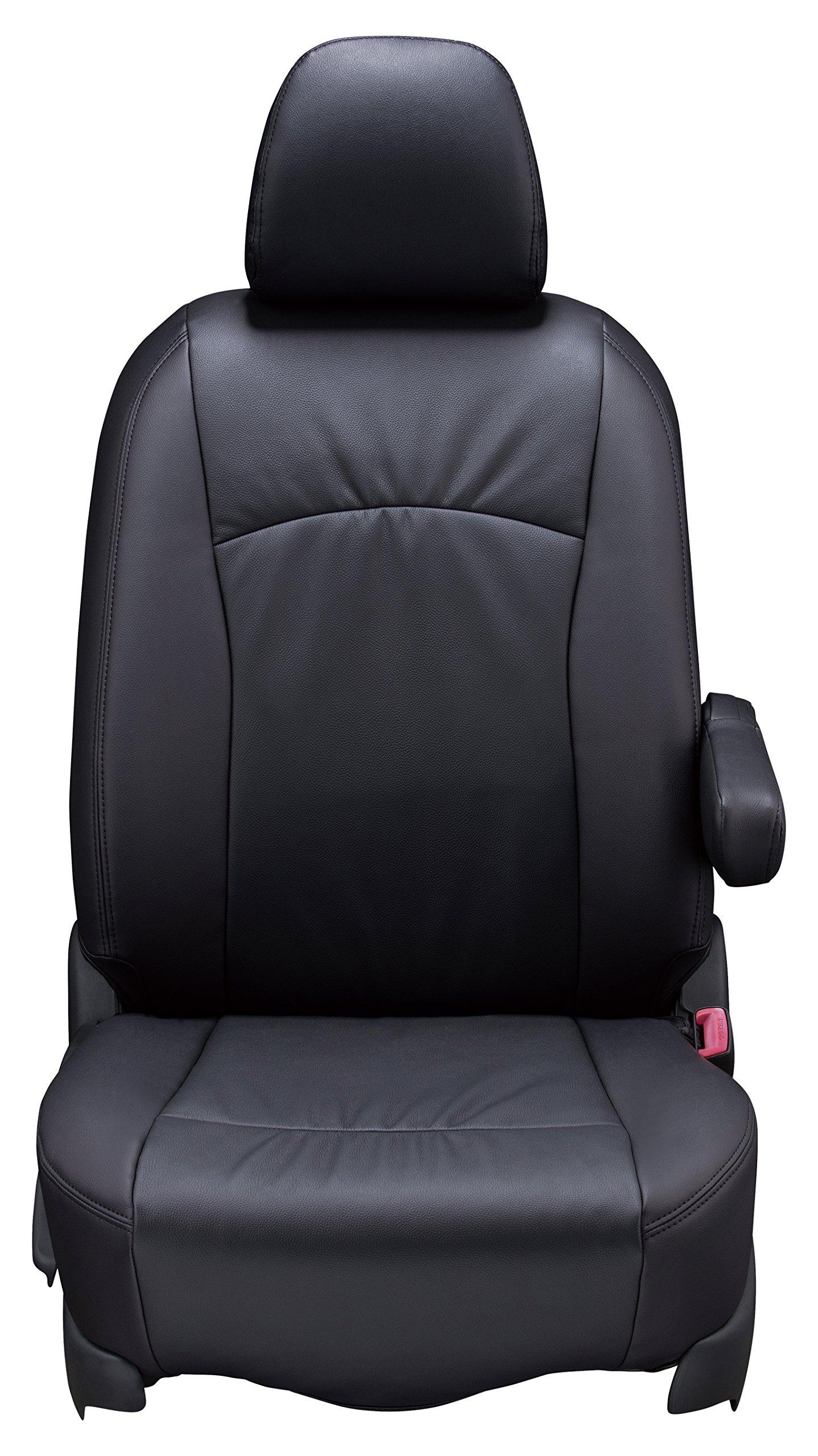 

Clazzio Seat Cover 80 Series Early 8 Seater Car Clazzio Twill Genuine Leather Black Noah/Voxy/Esquire H26/1~H29/6 ET-1 [22ETC1571K] чорний