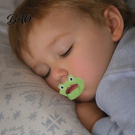 Mouth Closure Strip 30Pcs Cartoon Animal Sleeping Tape for Kids, Keep Closed, Breathable Lip Breathing Correction Patch, Hypoallergenic Anti-Snoring