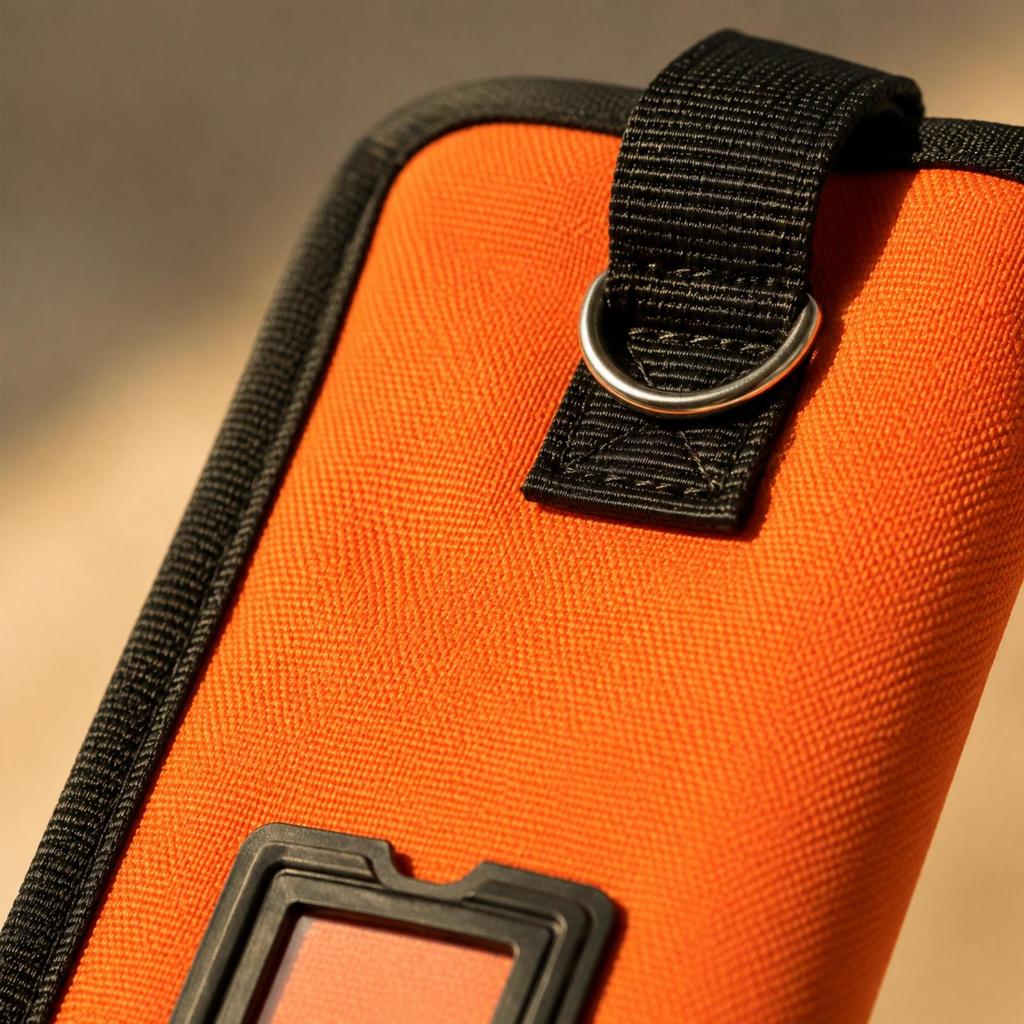 Canvas Drumstick Bag Safeguarding with Zippered Closure