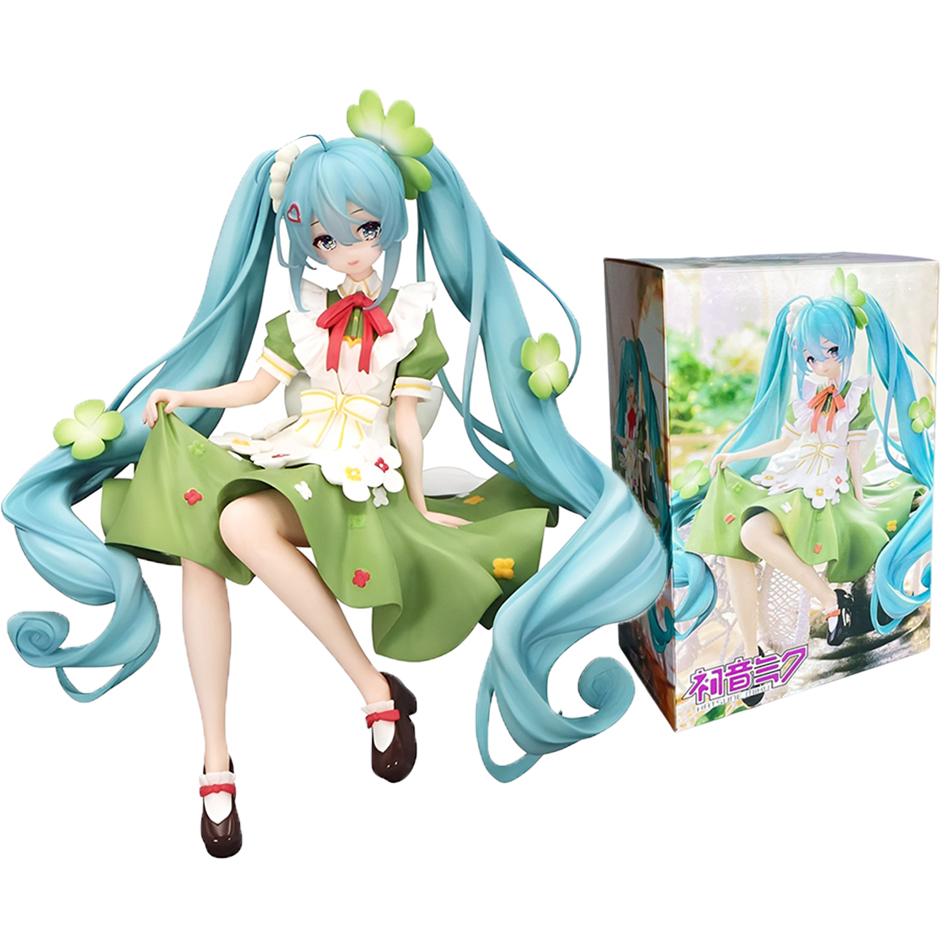 17 Styles Hatsune Miku Handmade Cherry Hatsune Miku Devil Hatsune Miku Handmade PVC Model Desktop Decoration Animation Toy Gift