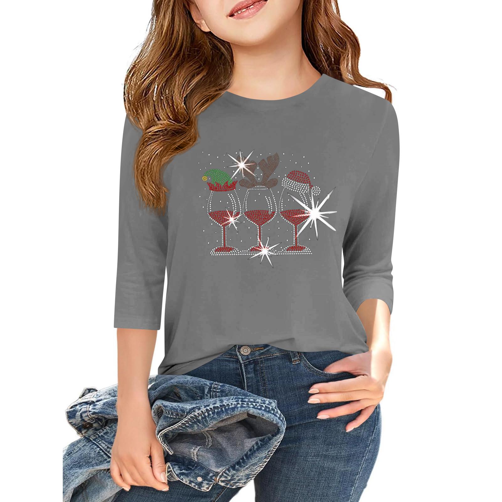 

Детская повседневная футболка с круглым вырезом и принтом «День независимости» с рукавом 3/4 150