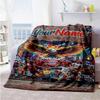 Bayern Munich Personalized Text Blanket Lightweight Customizable Blanket Warmthful Decor Perfect for Seaside Home Decor Chair Bedding for All Occasion