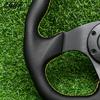 320mm D Shape Sports Steering Wheel Black Leather Universal 13Inch Racing Gaming JDM Steering Wheel