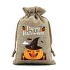 Halloween Kinder Zuckertüte Kürbis Geist Leinen Bündel Mundbeutel Geschenktüte Kordelzug Süßigkeitentasche Lager