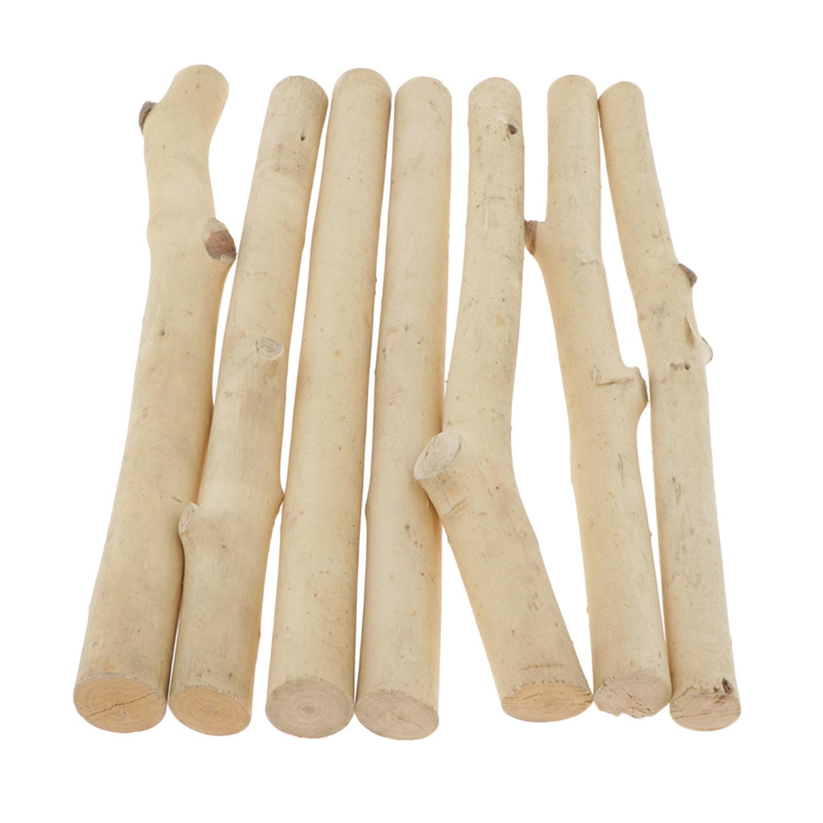 

7x Driftwood Branches Sticks Rods Wood Craft Wreath Making Decor Photo Props