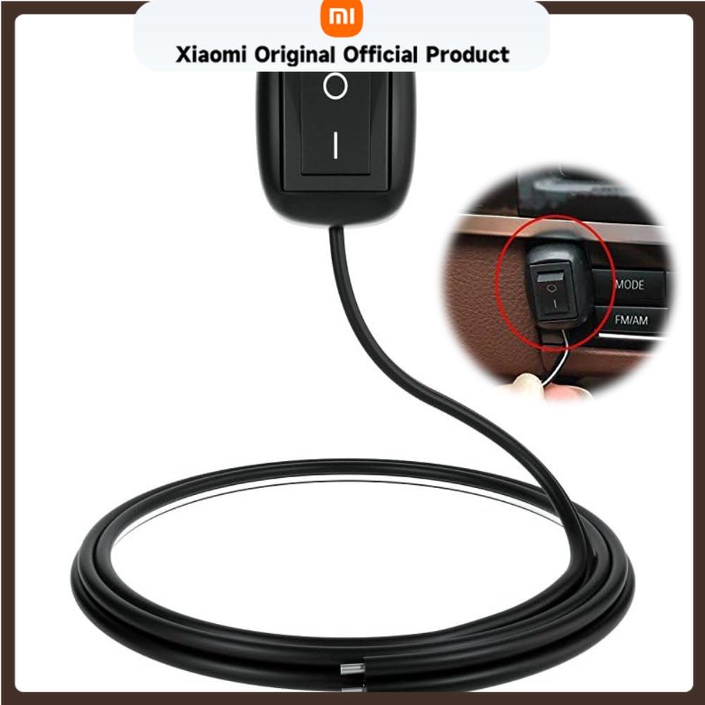 Xiaomi Universal Car Switch Paste Type Toggle Switch with Cable 60cm DC 12V for Fog Ring Drive Lights, DRL, LED Light Bar Mini Button