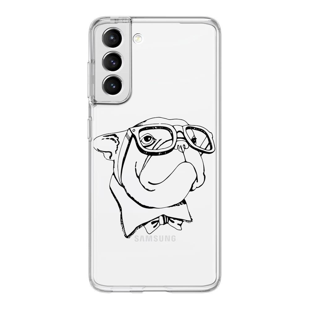 French Bulldog Phone Case For Samsung Galaxy S23 S22 Ultra S20 S21 FE 5G S10 S10E S9 S8 Plus 4G Soft Silicone Clear Cover Couqe