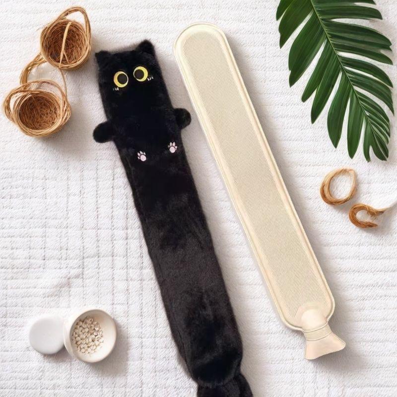 Kreslená extra velká nevýbušná láhev na horkou vodu pro teplé nohy, do postele a na břicho