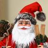 Christmas Decorations 2021 New Year's Gift Santa Claus Doll High Grade Navidad Home Ornaments Children's Toy Gifts 30/45/60 Cm