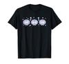 Twin Stars 50th Starry Night Wish Frame [Little Anniversary] T-Shirt
