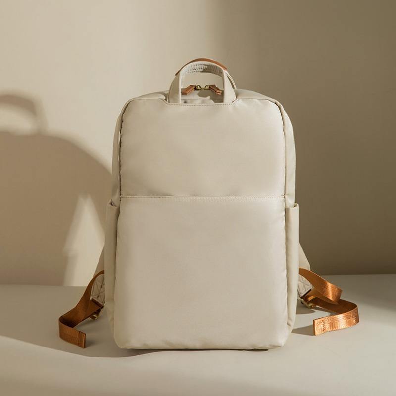 

CHALLEN Сумка на плечо Водонепроницаемая пригородная сумка для компьютера Дорожный рюкзак Большая вместительная сумка для компьютера M абрикосовый