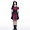 Gotischer Vampir-Kurzrock Halloween Cosplay Kostüm Für Damen